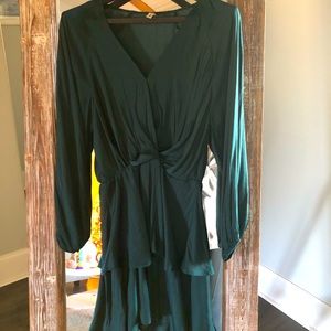 Red Dress Boutique | long sleeve emerald dress